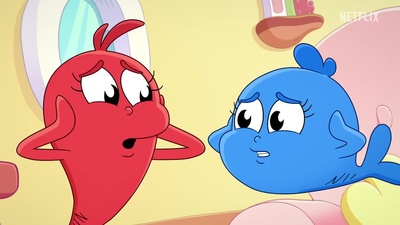 Pesciolino rosso e pesciolino blu