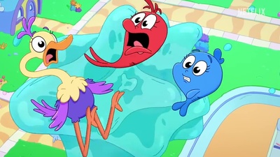 Pesciolino rosso e pesciolino blu