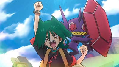 Pokémon Horizons Mega Voltage