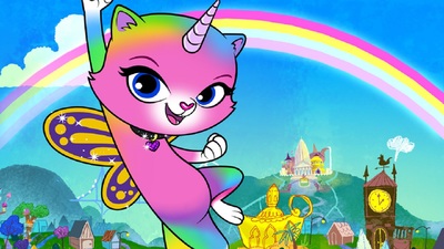 Rainbow Butterfly Unicorn Kitty