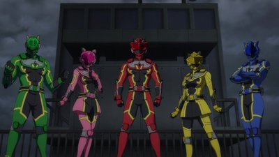 The Red Ranger Becomes an Adventurer in Another World