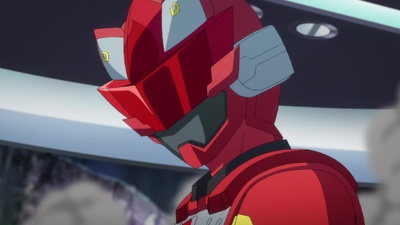 The Red Ranger Becomes an Adventurer in Another World