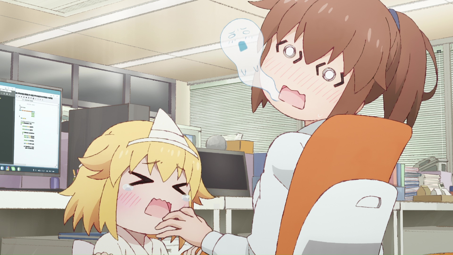 Miss Shachiku and the Little Baby Ghost (Anime) | AnimeClick.it