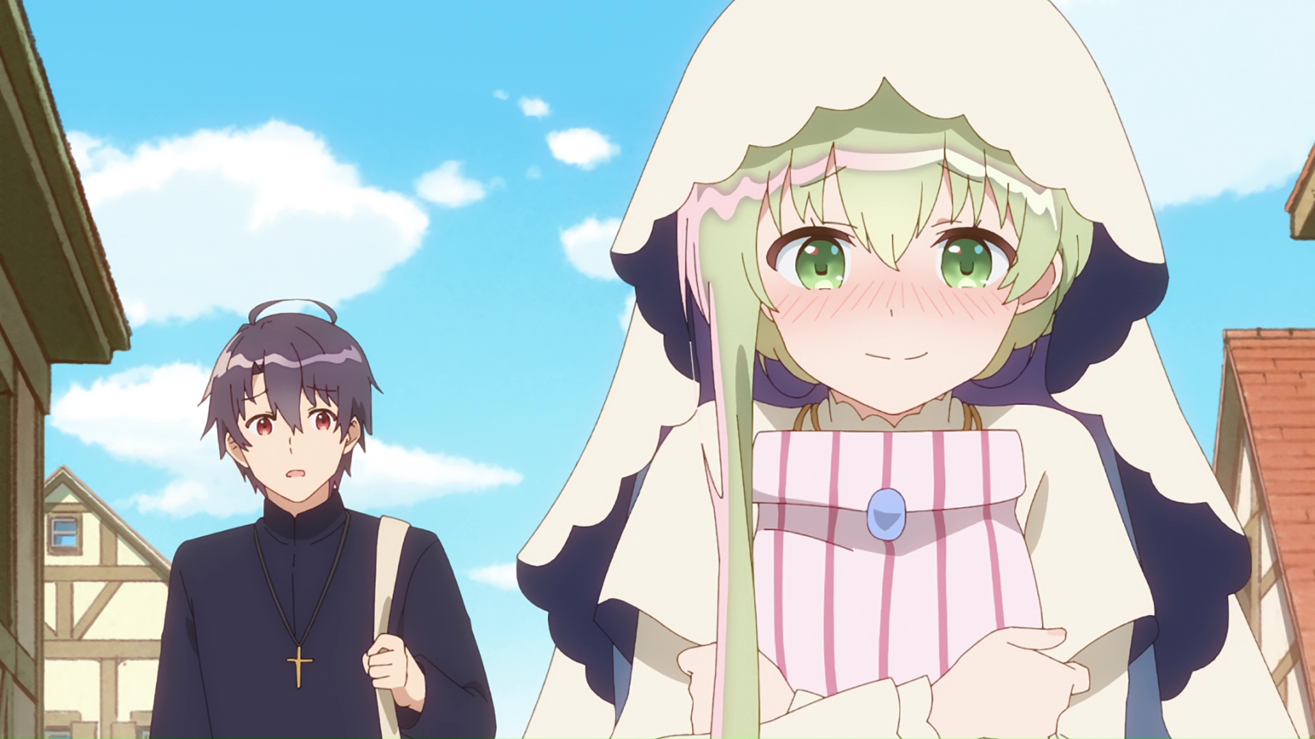Saint Cecilia and Pastor Lawrence (Anime) | AnimeClick.it