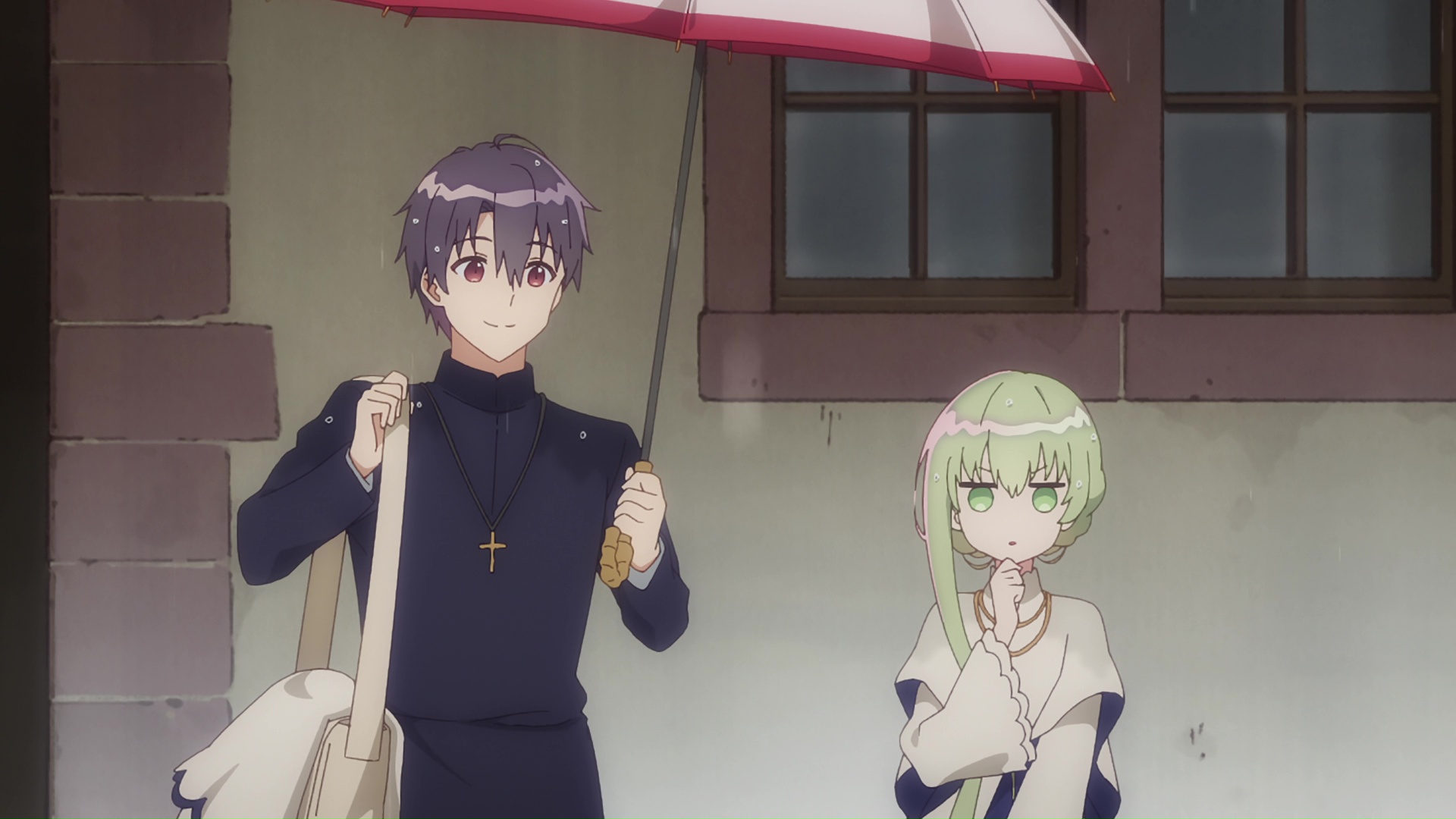 Saint Cecilia and Pastor Lawrence (Anime) | AnimeClick.it