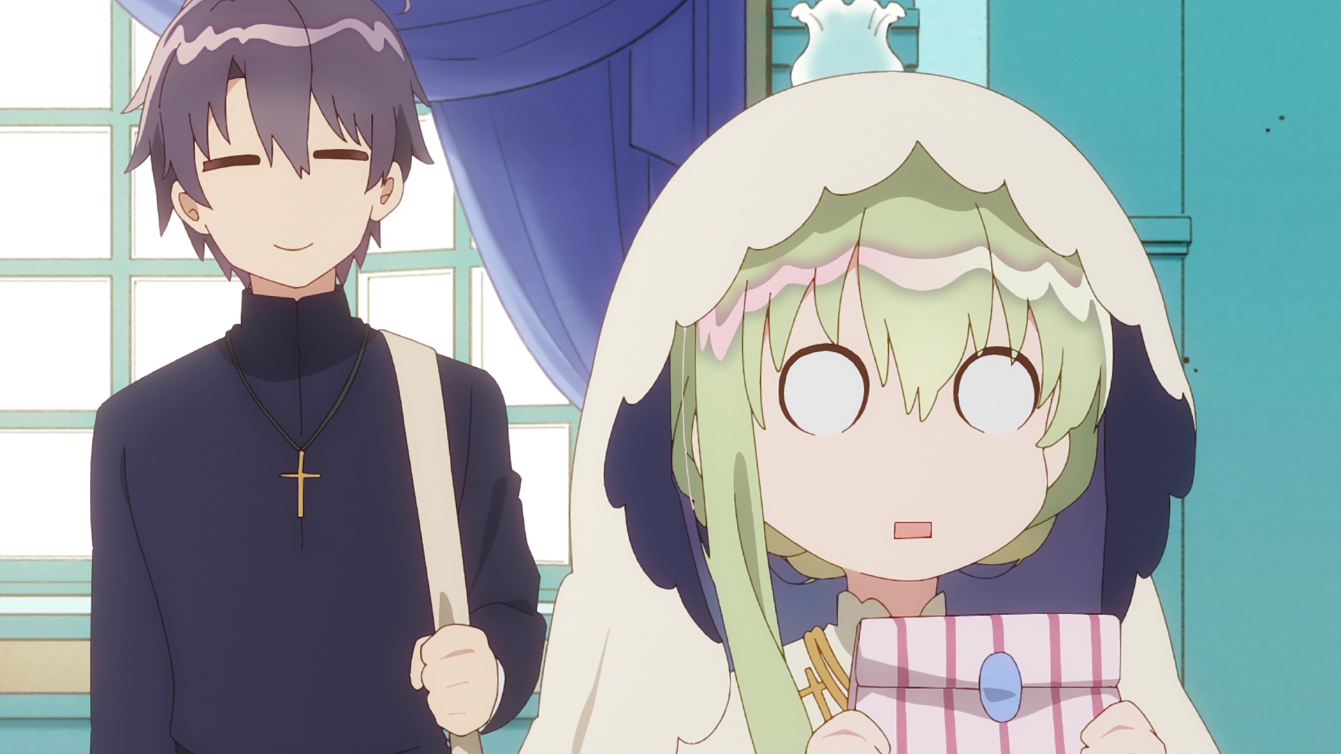 Saint Cecilia and Pastor Lawrence (Anime) | AnimeClick.it