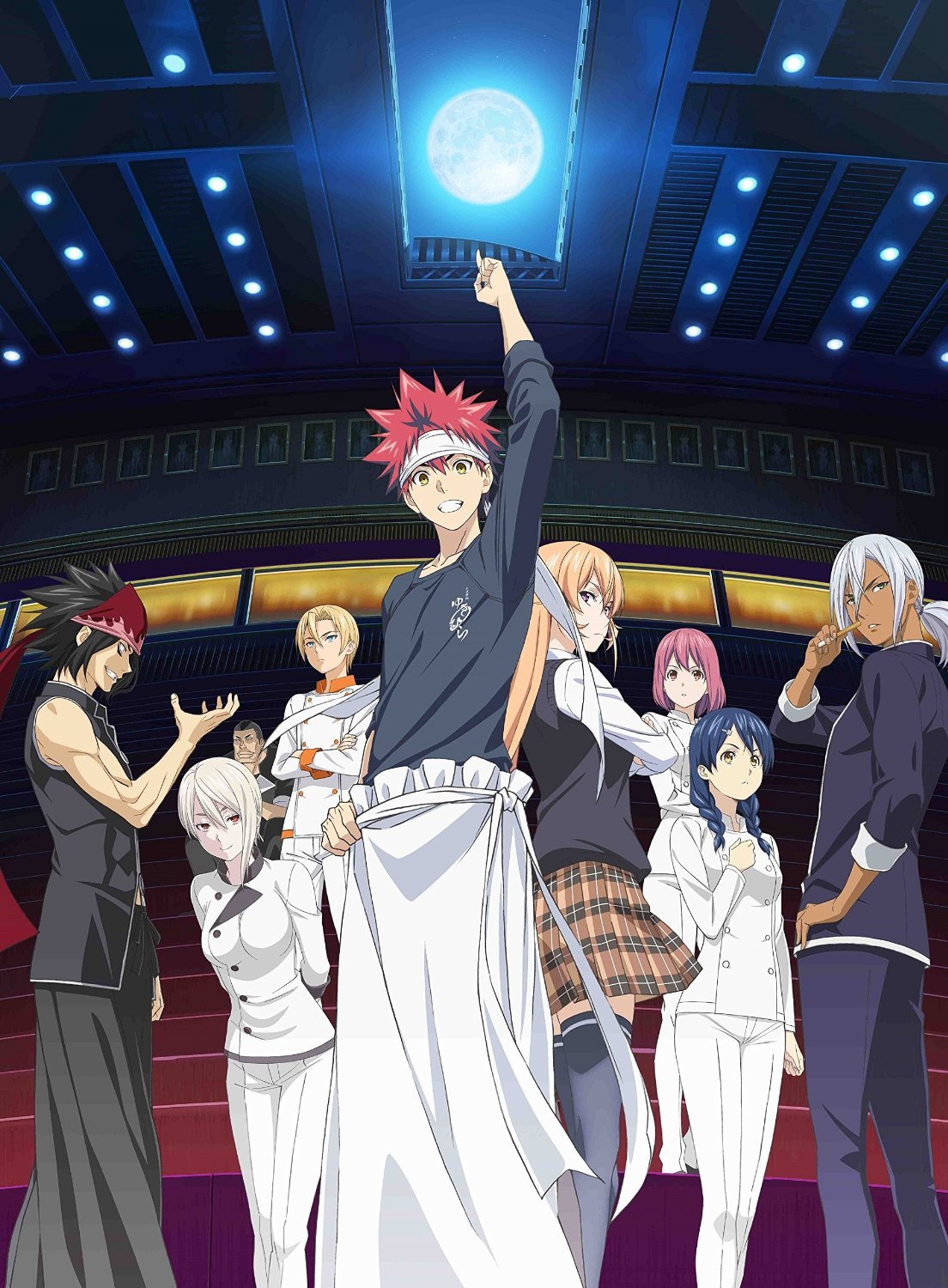 Risultati immagini per Food Wars anime night