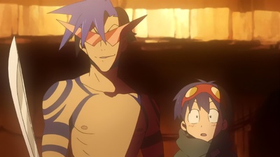 Sfondamento dei cieli Gurren Lagann