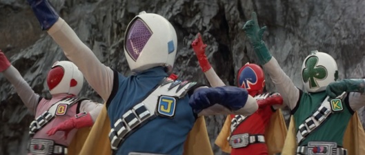 J.A.K.Q. Dengekitai Vs Goranger