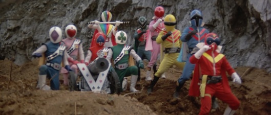 J.A.K.Q. Dengekitai Vs Goranger