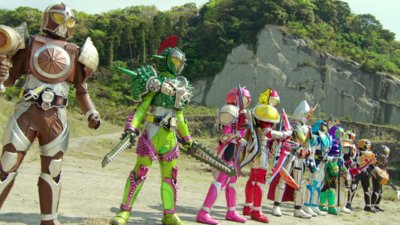 Kamen Rider Gaim: Great Soccer Battle! Golden Fruits Cup!