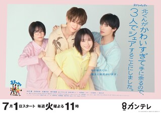 Kita-kun ga kawaisugitete ni amaru no de, sannin de share suru koto ni shimashita