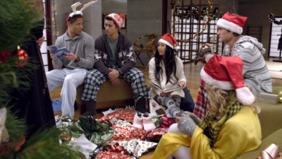 Power Rangers Samurai Christmas Together, Friends Forever