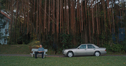 The old man and his car