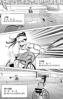 Kamiji!: Kamiji Yui (Kurumaisu Tennis) STORY