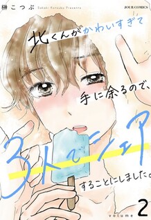 Kita-kun ga Kawai sugitete ni Amaru no de, 3-ri de Share suru Koto ni shimashita.