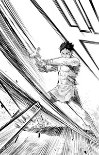 Ōkoku e Tsuzuku Michi: Dorei Kenshi no Nariagari Eiyūtan