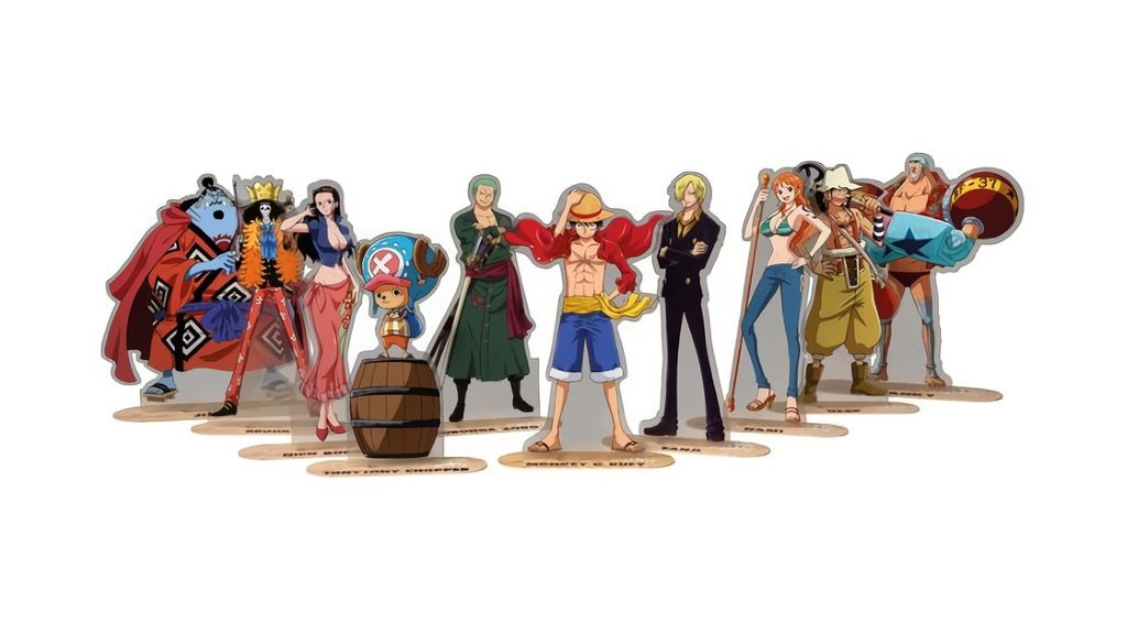 One Piece: in edicola arrivano gli acrilici dei personaggi dell'anime