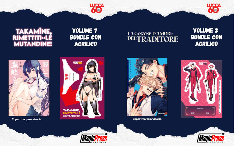 Magic Press - Acrilici Takamine-san e La canzone d'amore del traditore