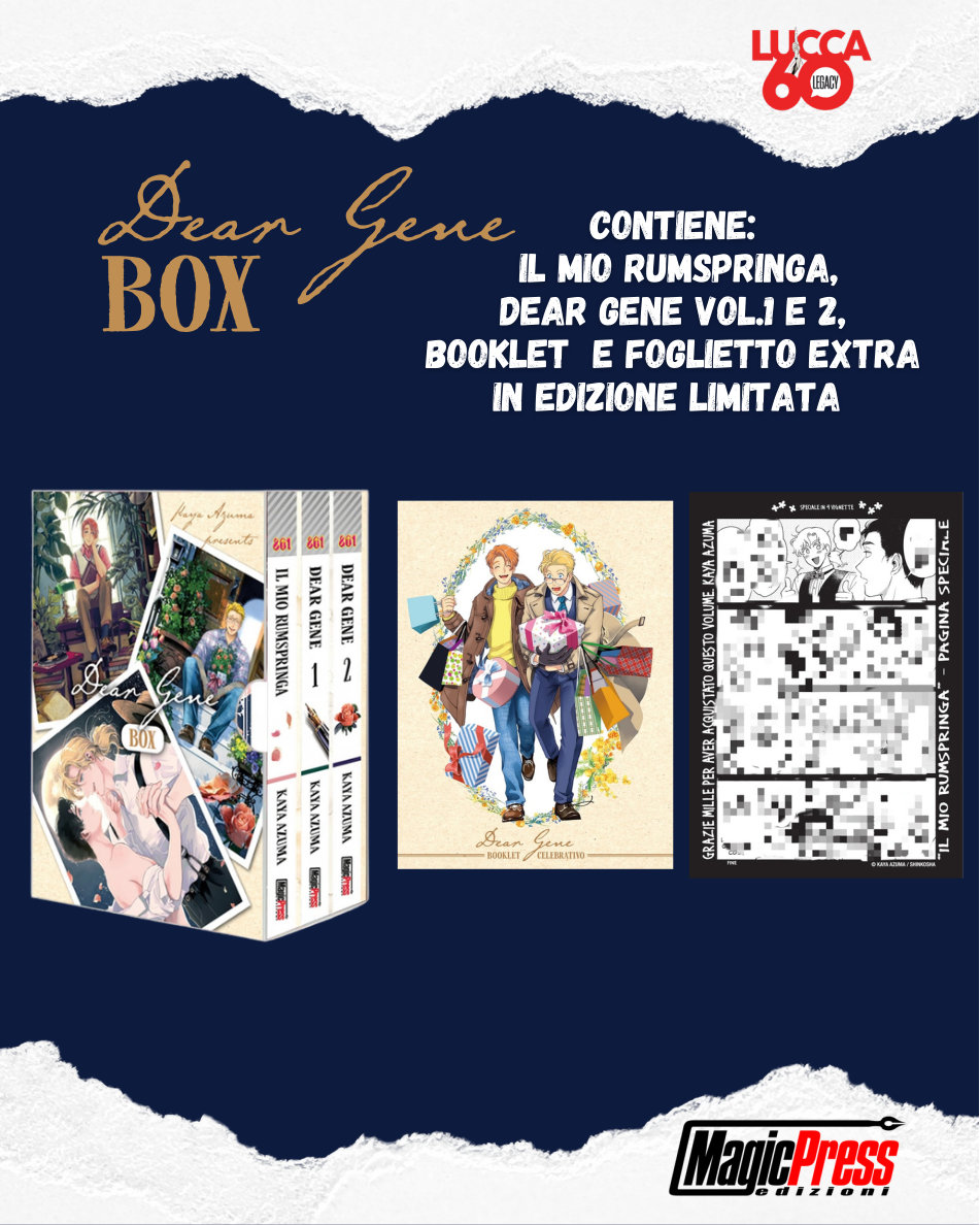 Magic Press - Dear Gene box