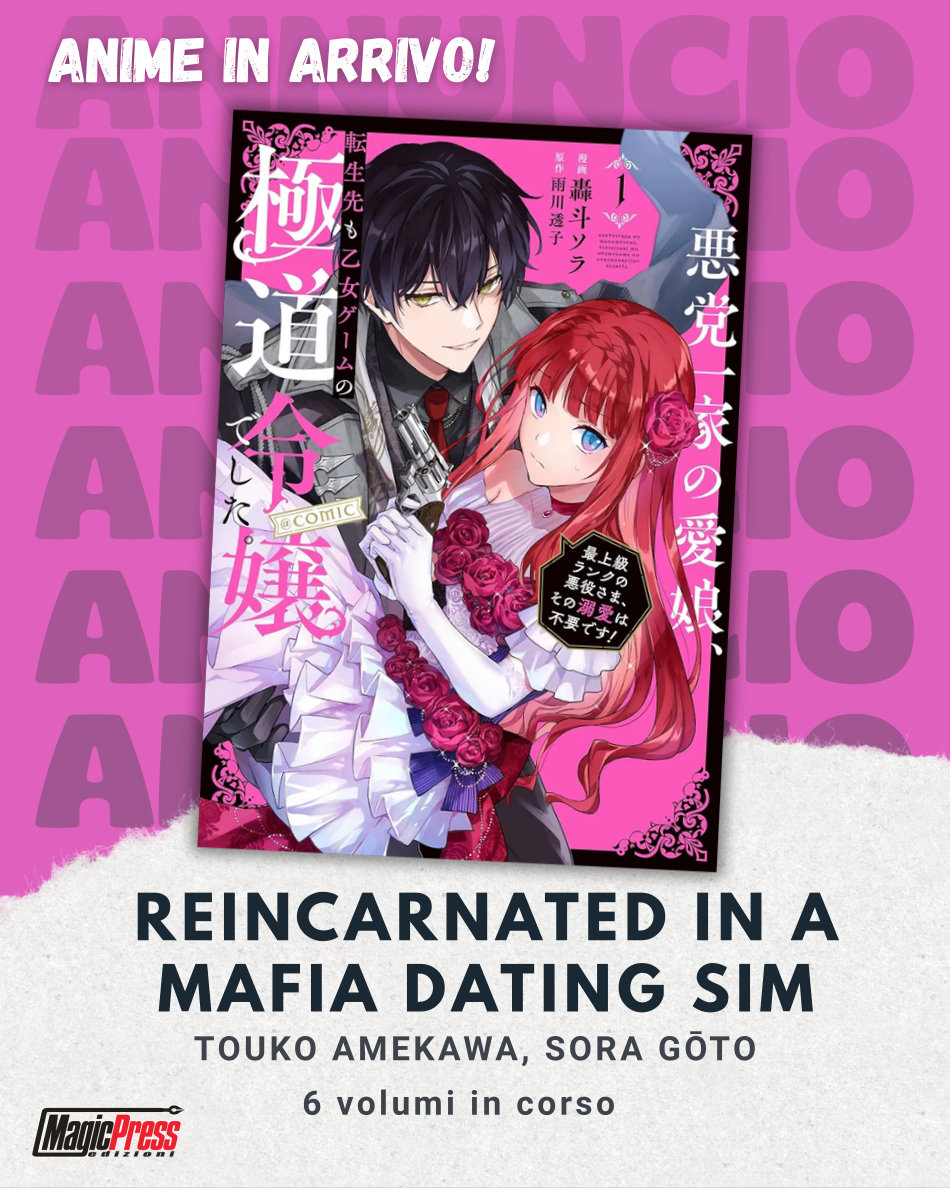Magic Press - Reincarnated in a Mafia Dating Sim