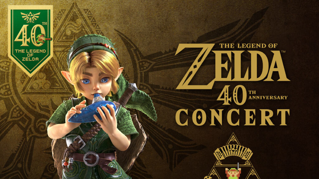 The Legend of Zelda 40th Anniversary Concert arriverà in Italia