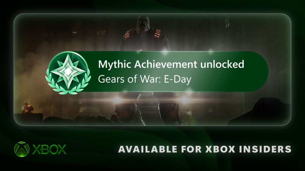 Xbox introduce i Mythic Achievments : il traguardo per i completisti