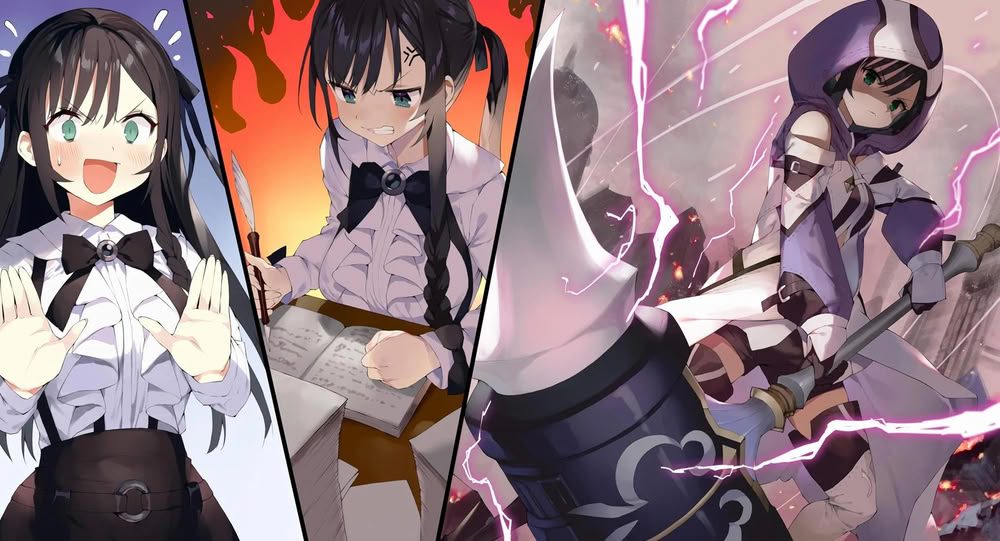Girumasu Light Novel - Illustrazione di Gatou