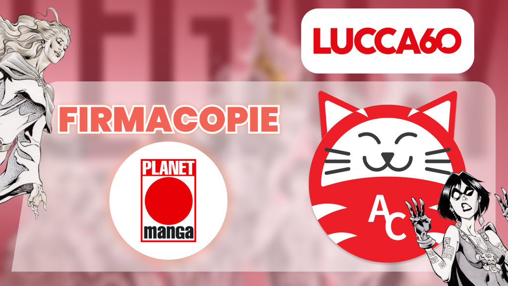 Lucca Comics & Games 2026: regolamento firmacopie di Paru Itagaki