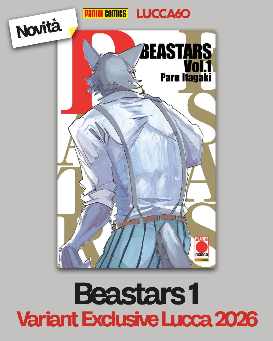 Lucca Comics & Games 2026 - Paru Itagaki: variant Beastars