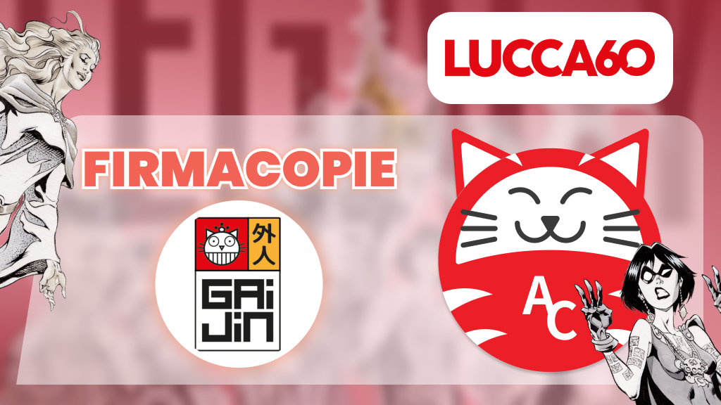 Lucca Comics & Games 2026: regolamento firmacopie di Jimmy e JH (Gaijin)
