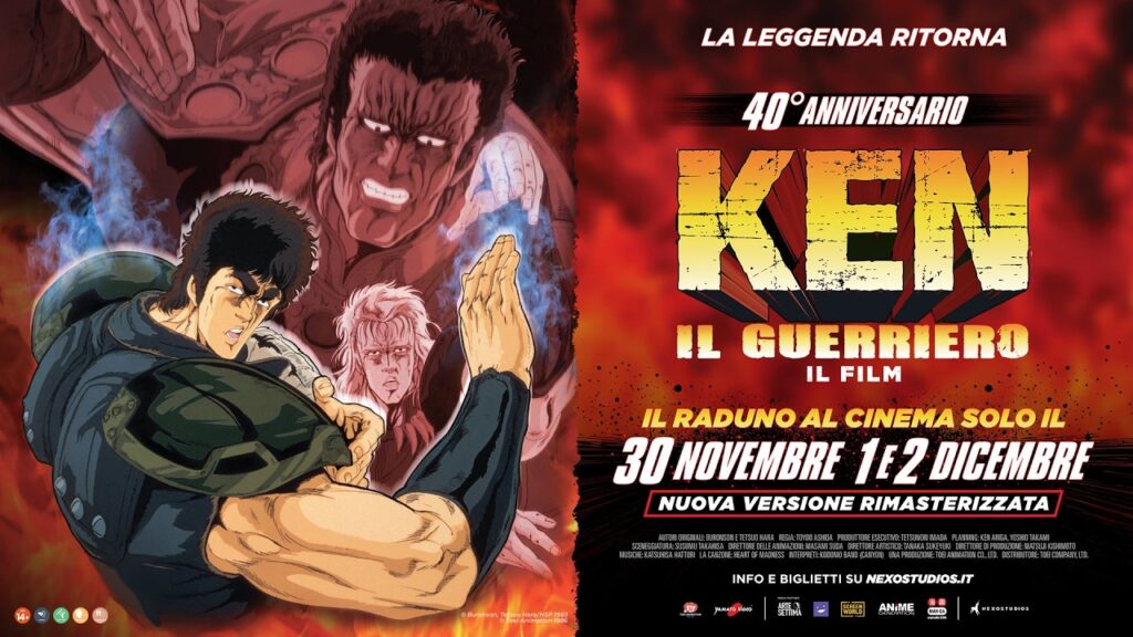 Ken il Guerriero - Il Film torna nei cinema italiani