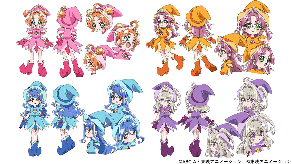 Star Detective Precure! x Magica Doremi character visual 2