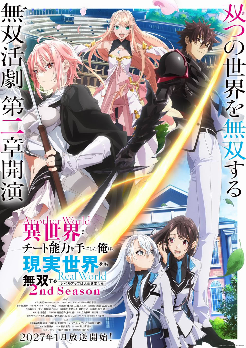 I Got a Cheat Skill in Another World - Anime visual second season