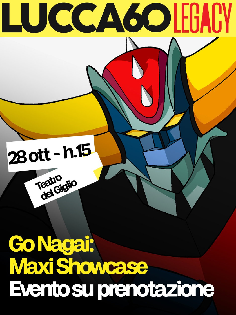 Lucca Comics & Games 2026: le iniziative su Go Nagai