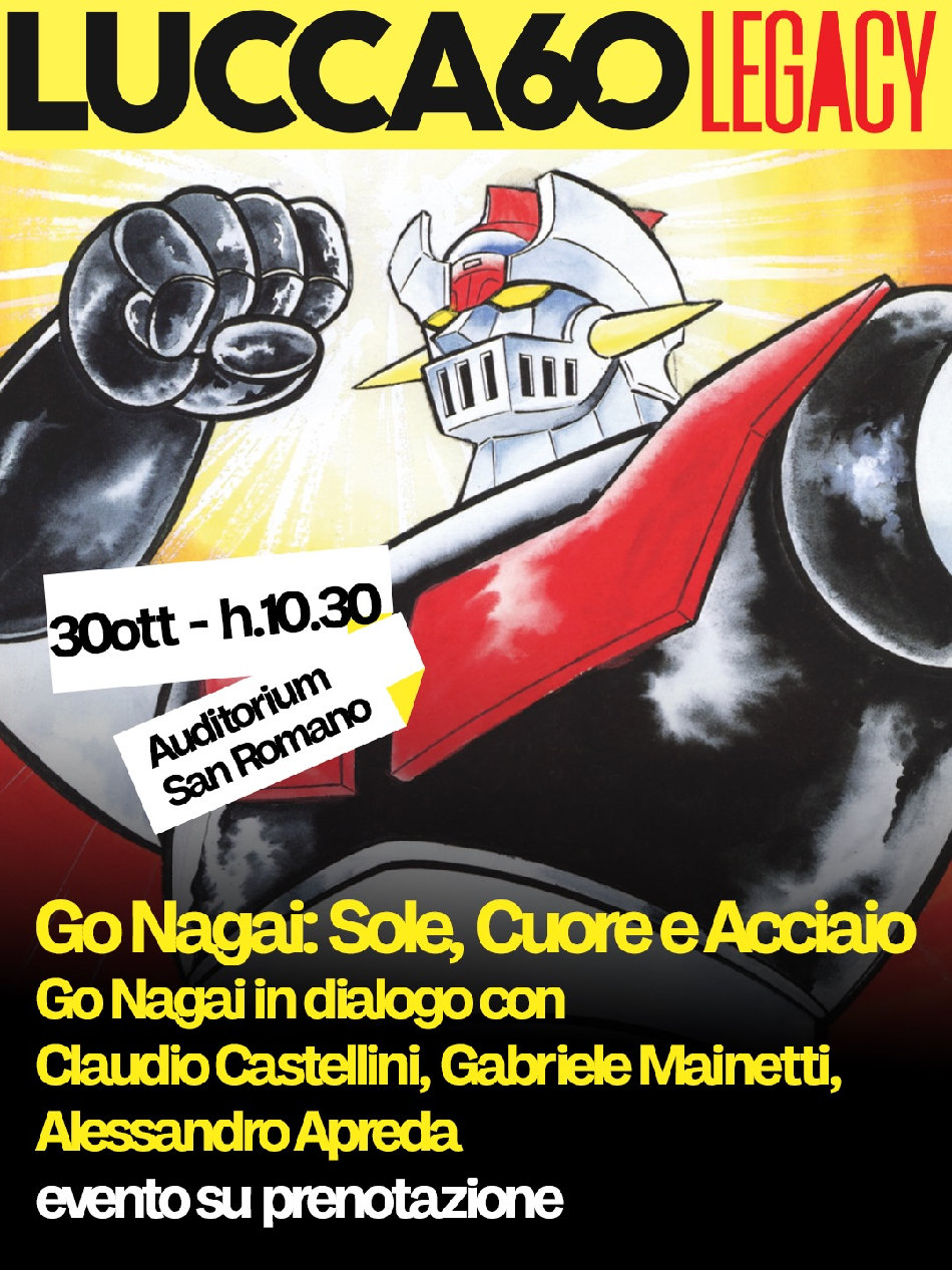 Lucca Comics & Games 2026: le iniziative su Go Nagai