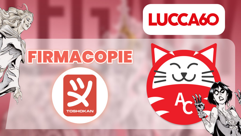 Lucca Comics & Games 2026: regolamento firmacopie Toshokan