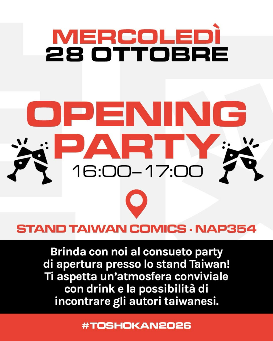 Lucca Comics & Games 2026: gli appuntamenti di Toshokan