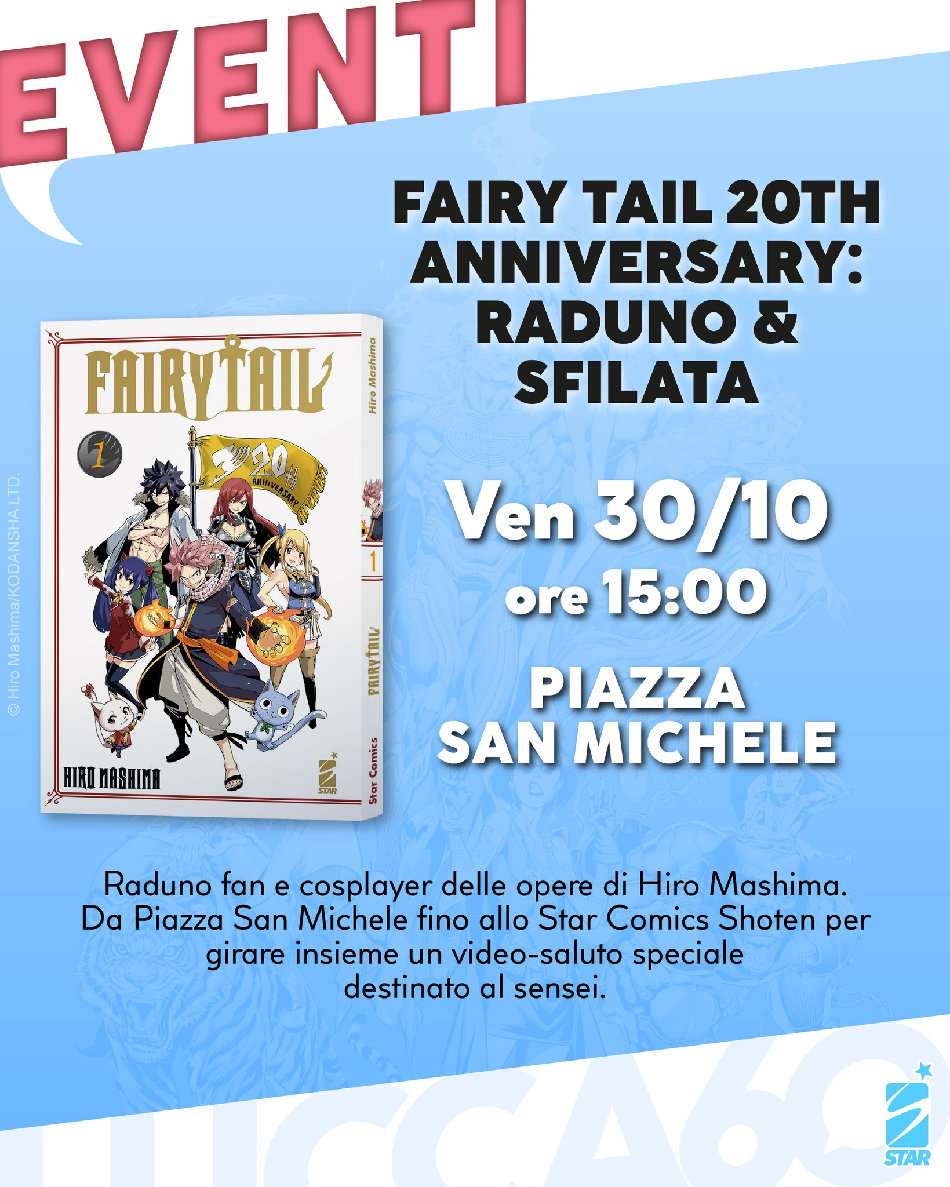 Lucca Comics & Games 2026: le iniziative di Star Comics Lucca Comics & Games 2026: le iniziative di Star Comics