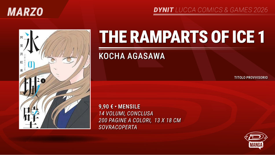 Lucca Comics 2026 - The Ramparts of Ice per Dynit Manga