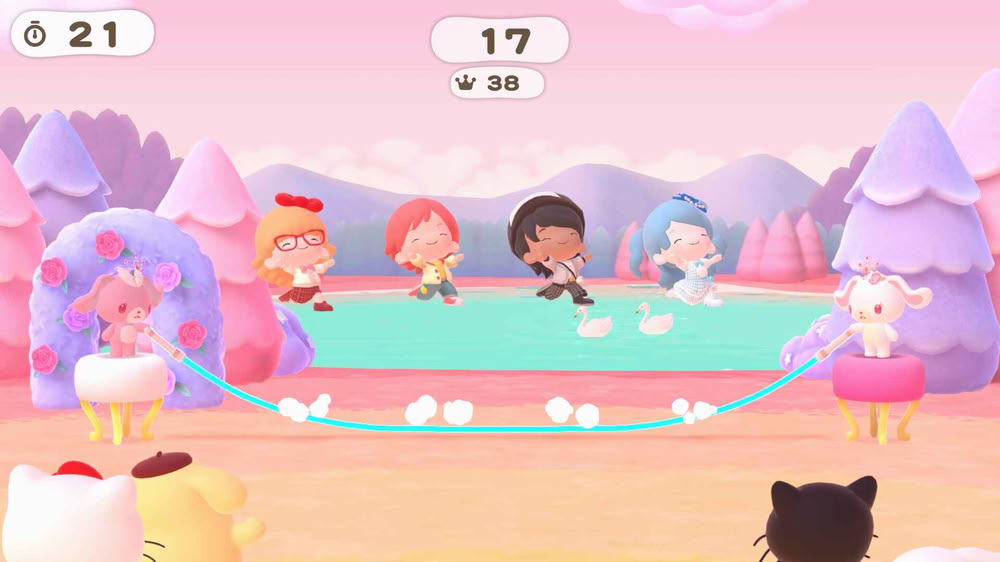 I minigiochi sono cooperativi