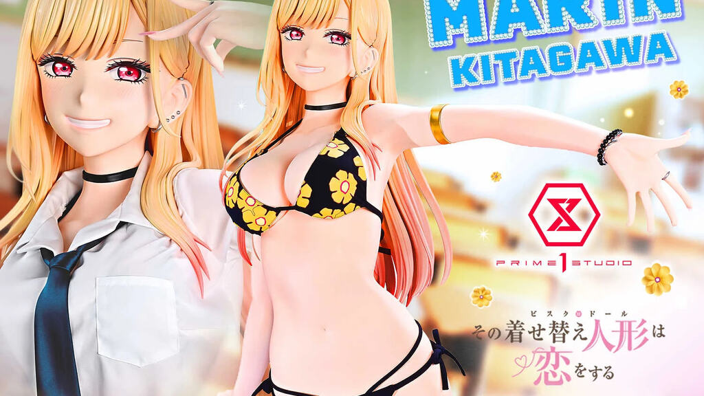 My Dress Up Darling: Marin Kitagawa in scala 1/1 è la nuova figure di Prime 1 Studio