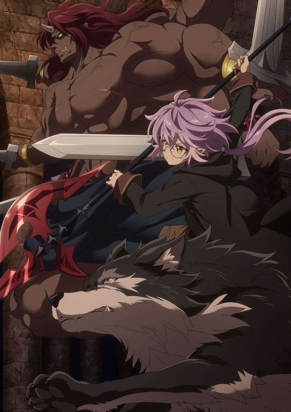 Mercedes and the Waning Moon - Anime visual