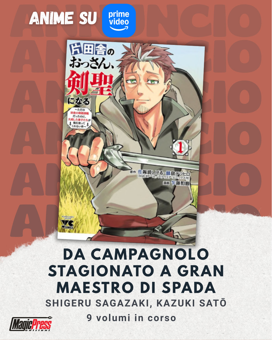 Lucca Comics 2026 - Magic Press annuncia Da campagnolo stagionato a gran maestro di spada