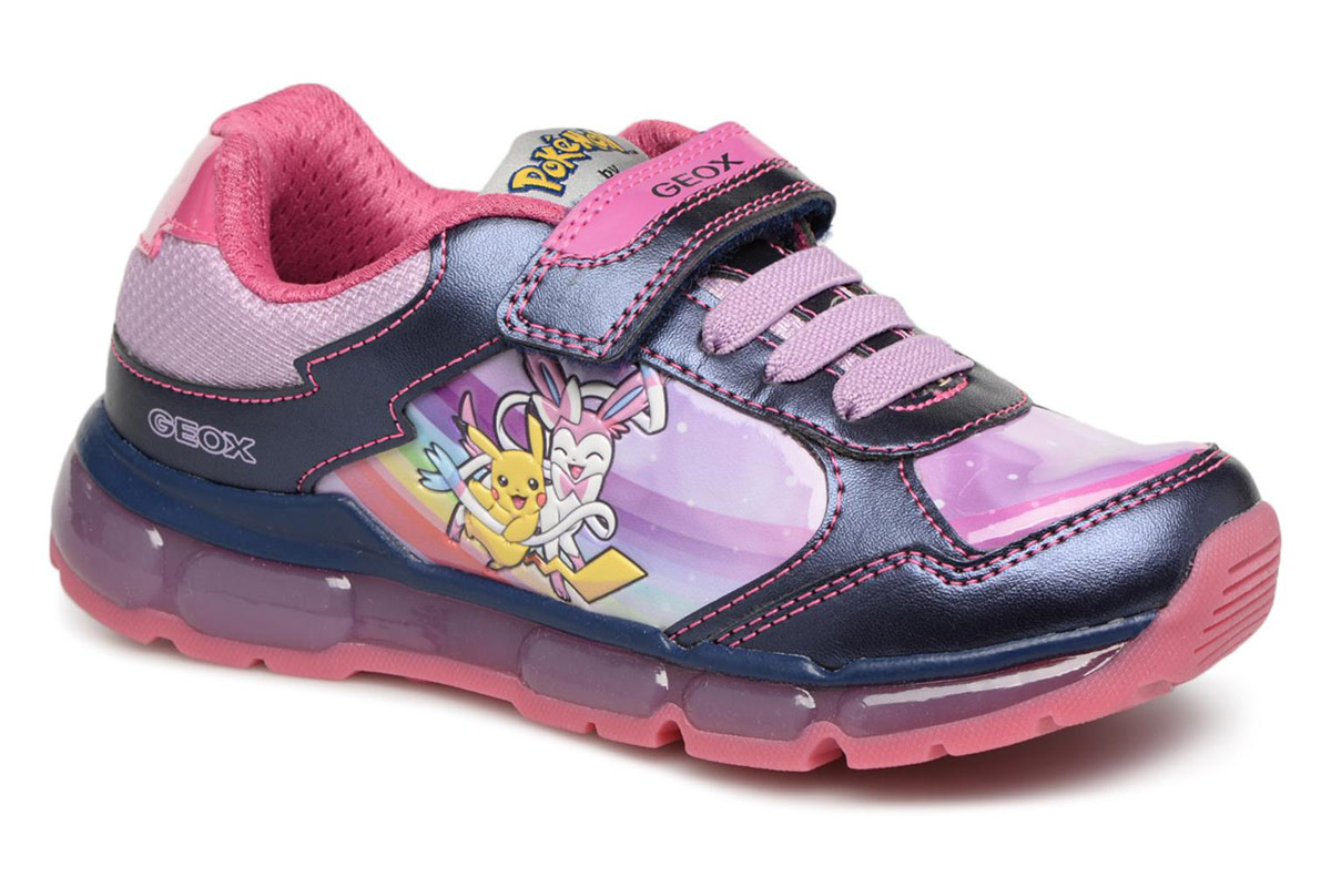 GEOX SNEAKERS BIMBA rosa Pokemon CON LUCI ginnastica EUR 44,90 - PicClick IT