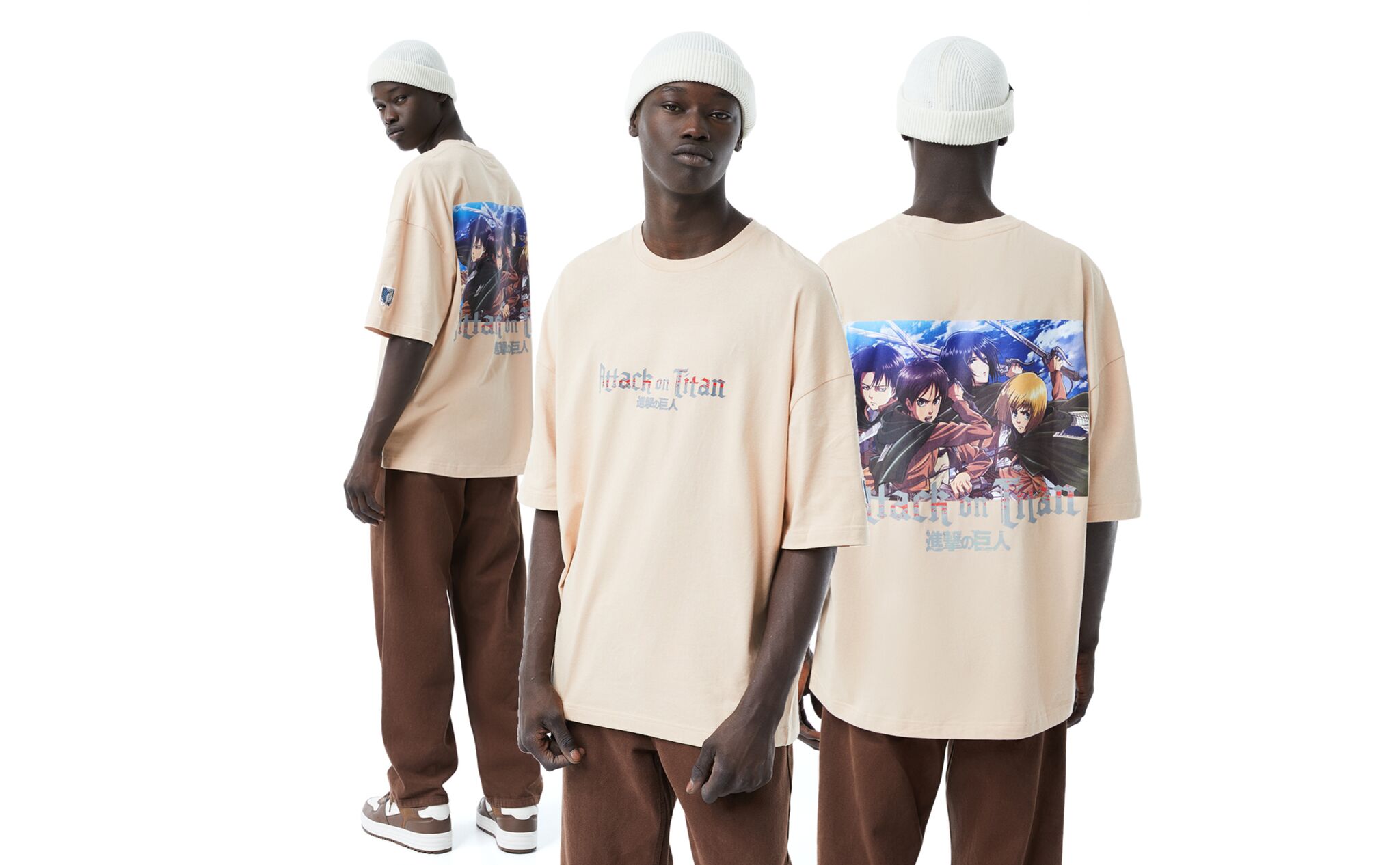 Bershka lancia una collezione a tema L'Attacco dei Giganti | AnimeClick