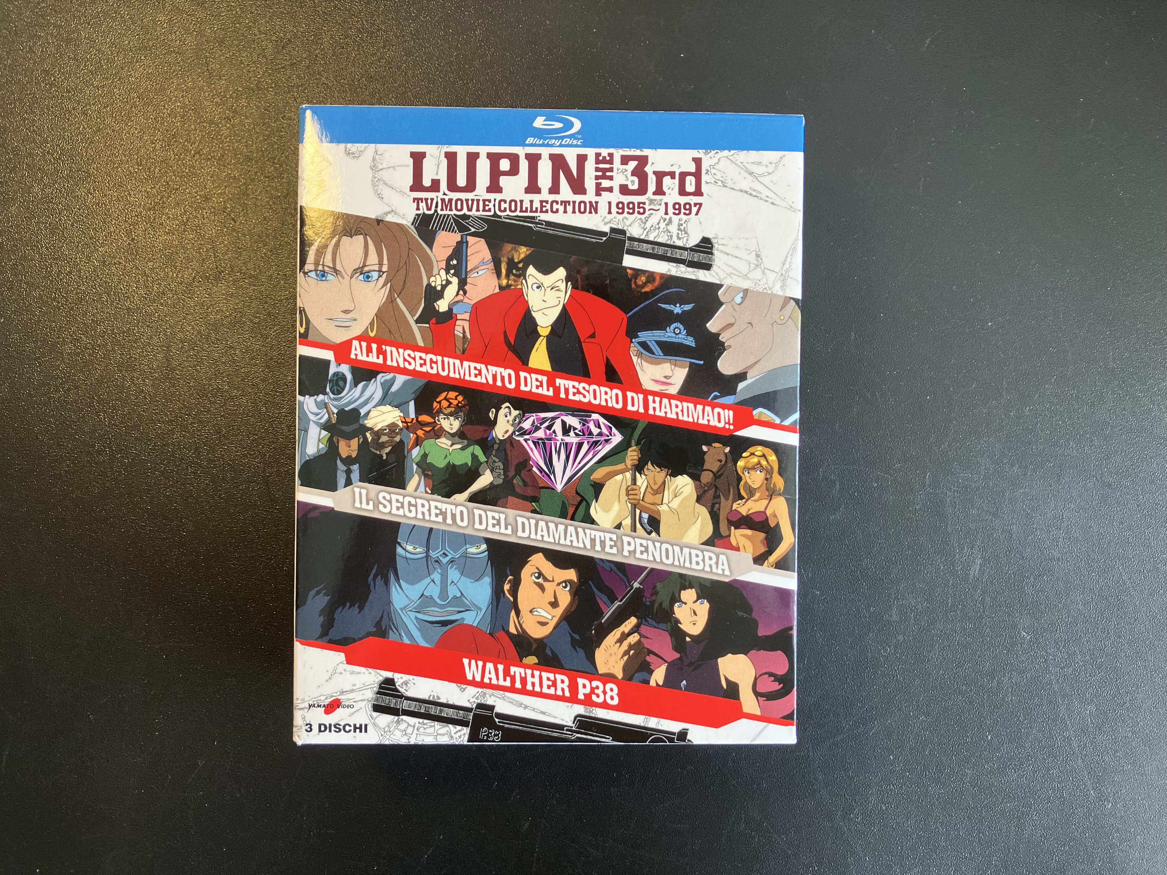 Lupin III - TV Movie Collection 1995-1997 - Unboxing del BD