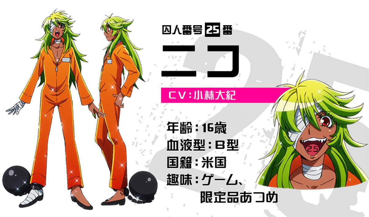Nanbaka the Numbers: anime trailer per la prigione più pazza che ci sia ...