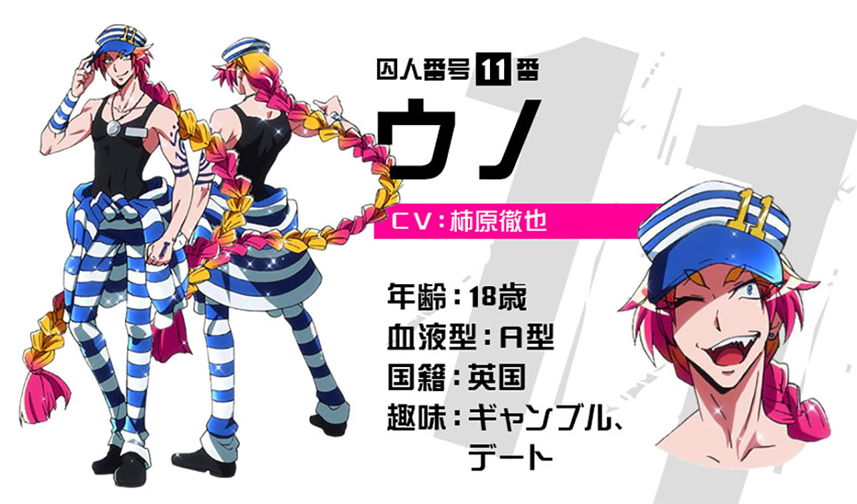 Nanbaka the Numbers: anime trailer per la prigione più pazza che ci sia ...