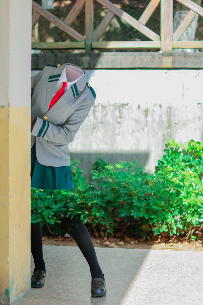 Il Cosplay Di Una Ragazza Invisibile Un Fan Di My Hero Academia Lo Ha Realizzato Animeclick